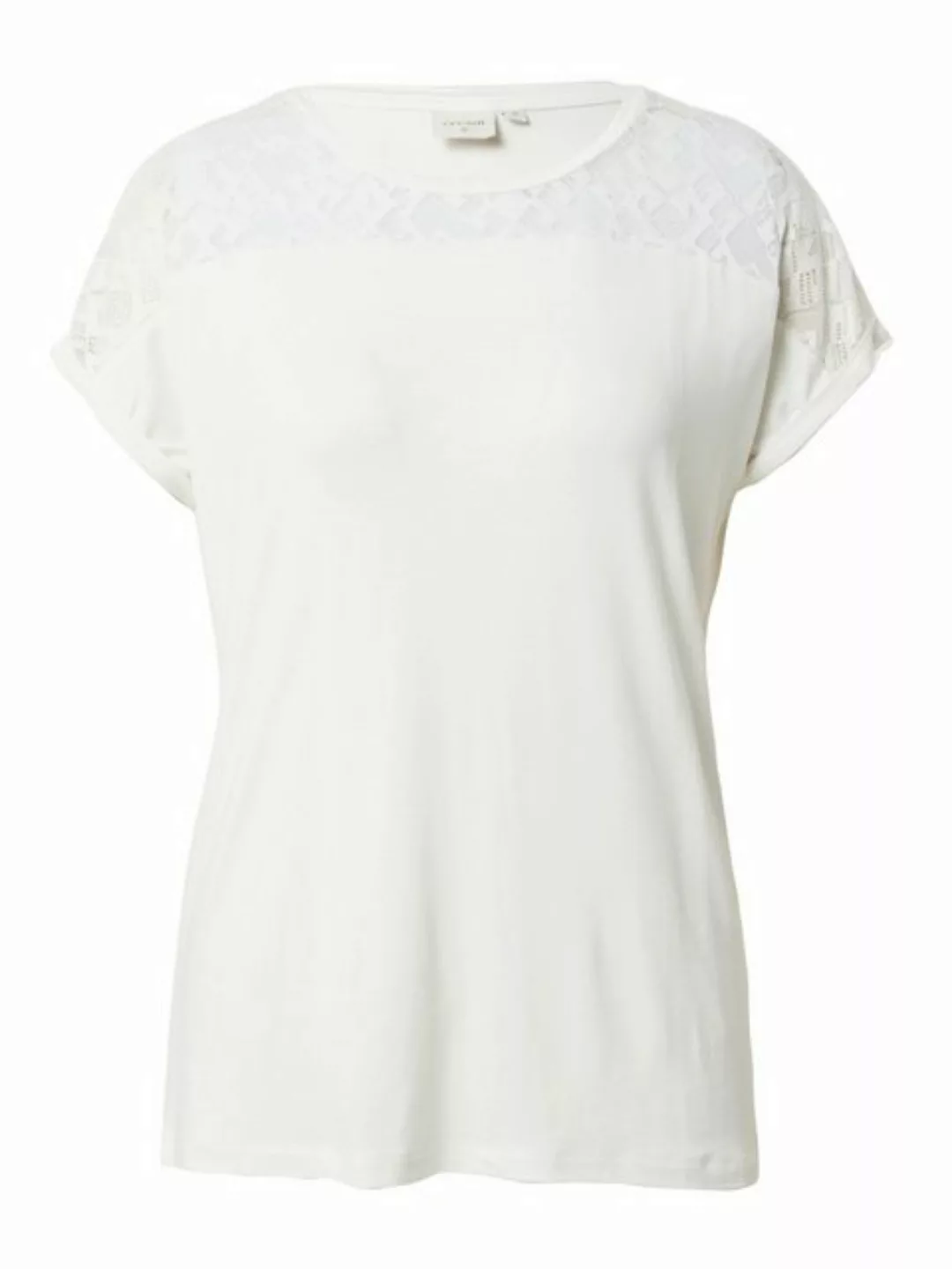 Cream T-Shirt (1-tlg) Spitze günstig online kaufen