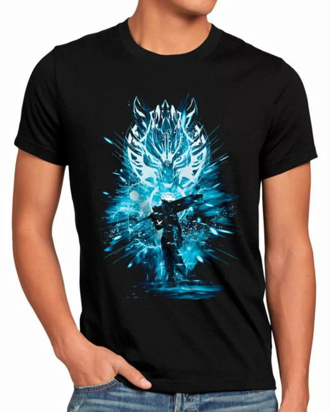 style3 Print-Shirt Herren T-Shirt MASTER final fantasy 7 VII rebirth chocob günstig online kaufen