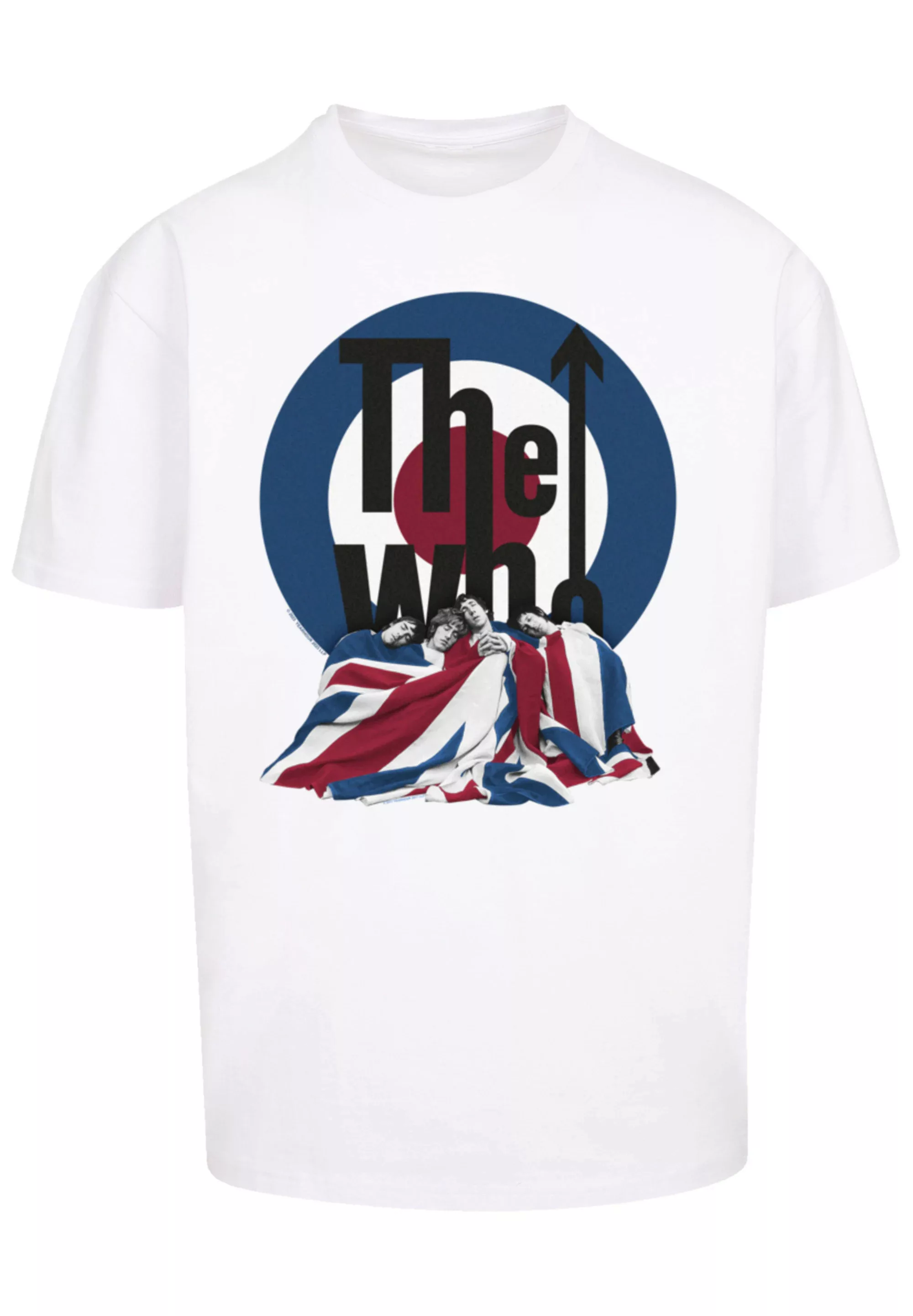 F4NT4STIC T-Shirt "The Who Flag Blanket", Premium Qualität günstig online kaufen