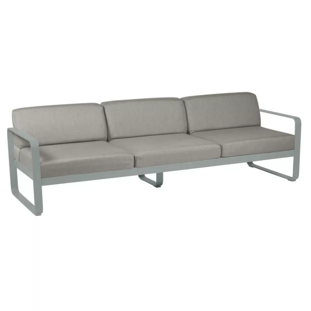 Bellevie 3-Sitzer Lounge-Sofa C7 Lapilligrau B8 Taupegrau günstig online kaufen