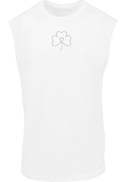 Merchcode T-Shirt Merchcode Spring - Leaf Clover Flower Sleeveless Tee (1-t günstig online kaufen