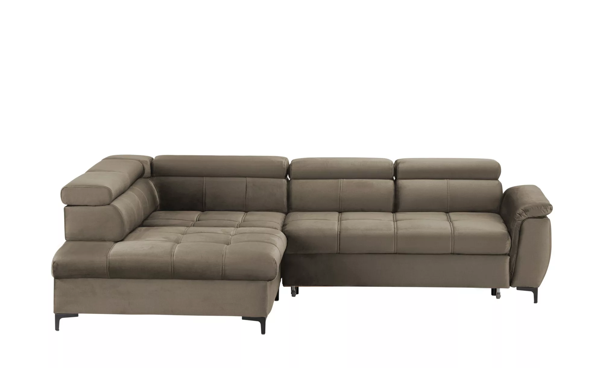 switch Ecksofa  Denvo - braun - 292 cm - 77 cm - 220 cm - Polstermöbel > So günstig online kaufen