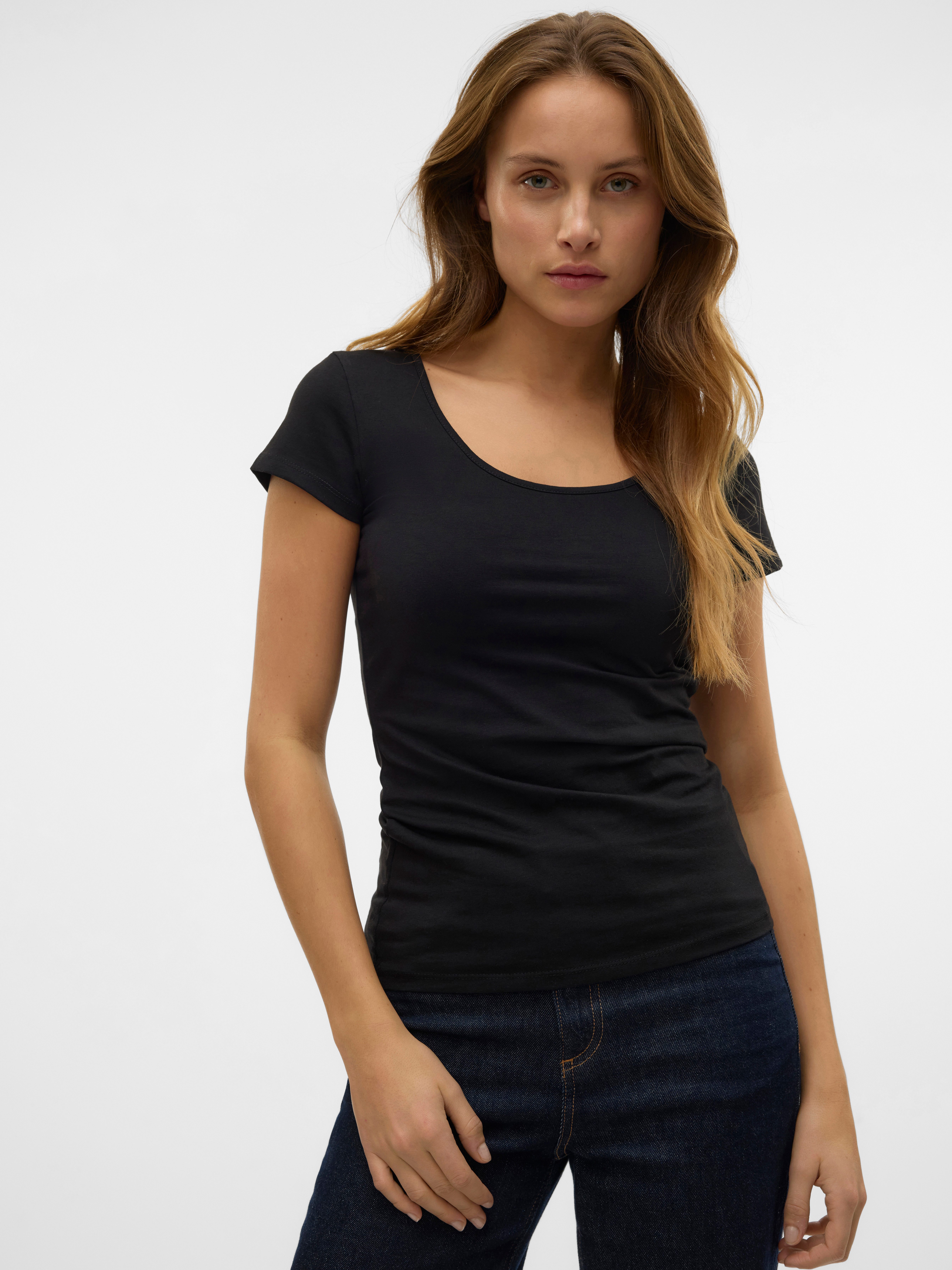 Vero Moda Rundhalsshirt VMMAXI MY SOFT günstig online kaufen