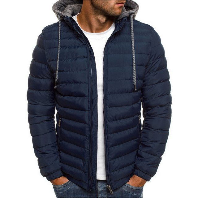 Zoclack Winterjacke Herren Winter Warm Steppjacke Lässig Outdoorjacke mit K günstig online kaufen