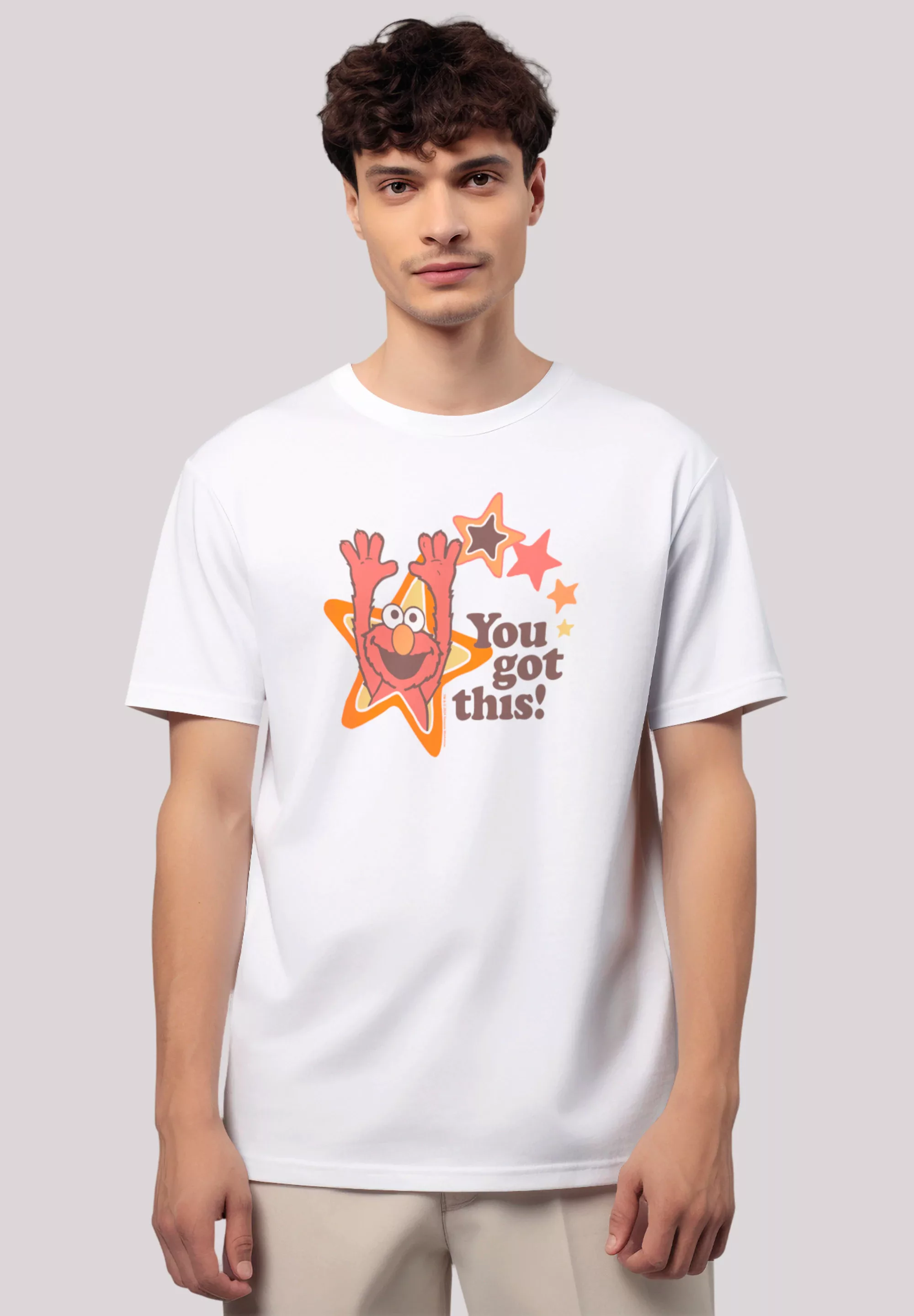 F4NT4STIC T-Shirt "Sesamstraße Elmo You got This", Premium Qualität günstig online kaufen