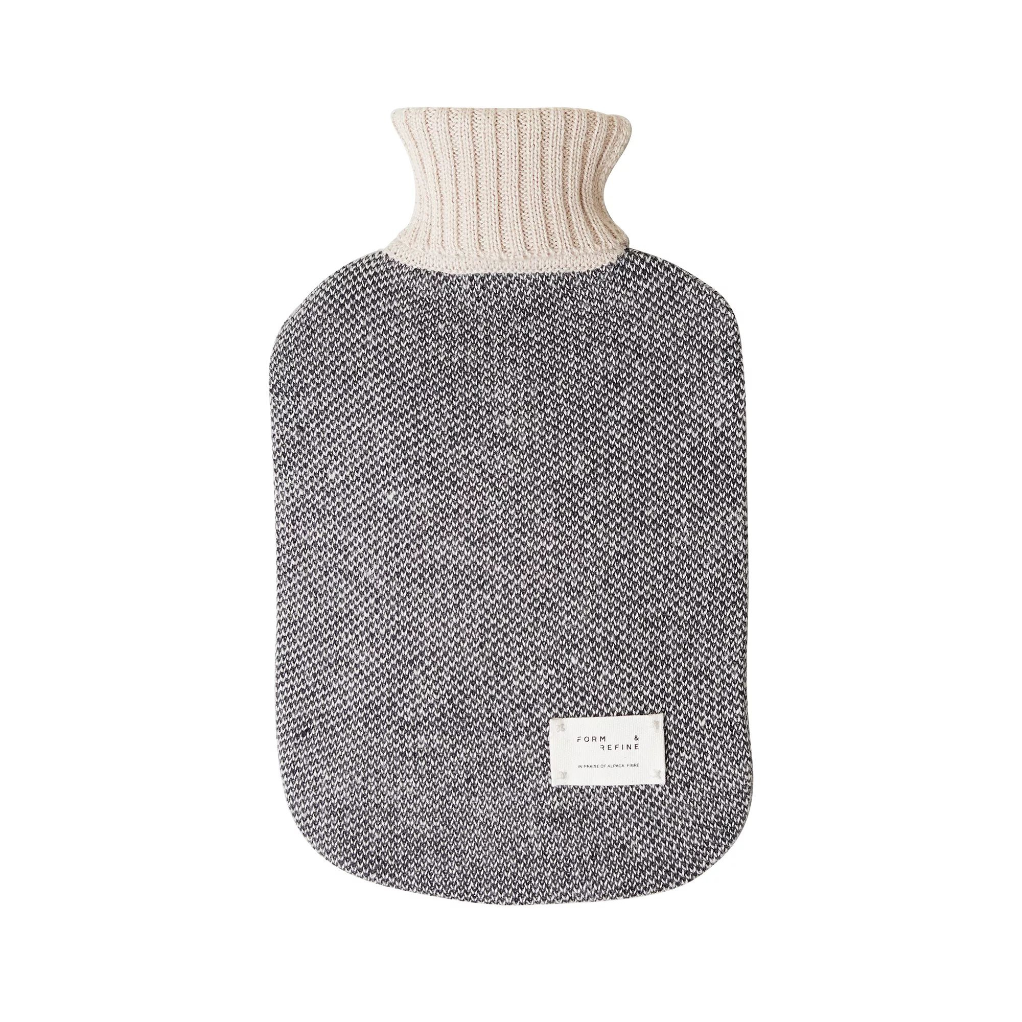 Form & Refine - Aymara Wärmflasche - creme/dunkelblau/gemustert/LxBxH 36x24 günstig online kaufen