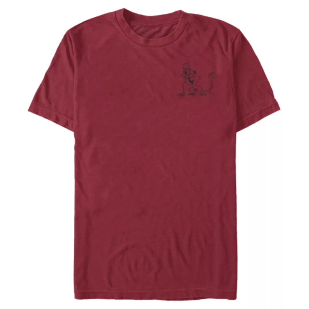 Disney - Aladdin - Abu Line - Männer T-Shirt günstig online kaufen