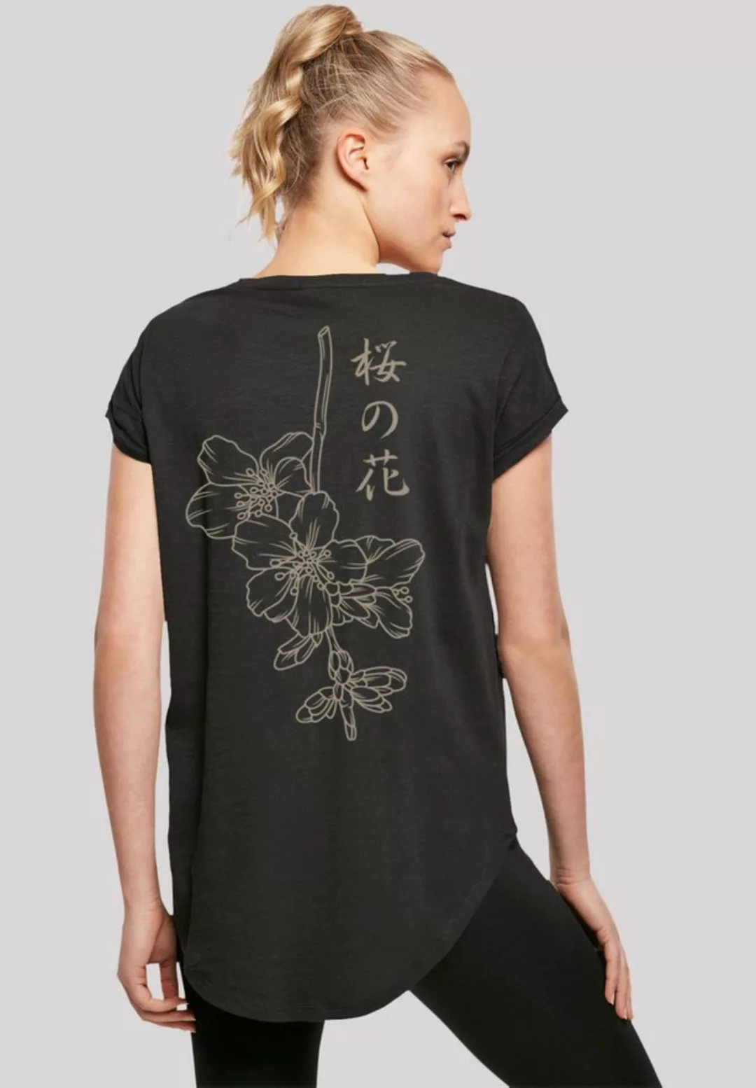 F4NT4STIC T-Shirt Japan Flower Print günstig online kaufen