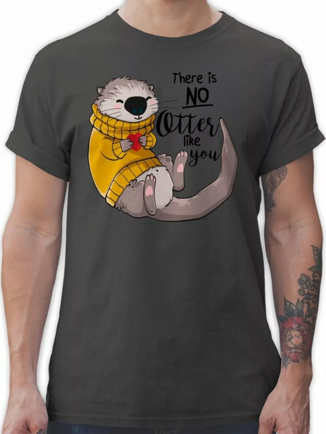 Shirtracer T-Shirt There is no Otter like you Sprüche Statement günstig online kaufen