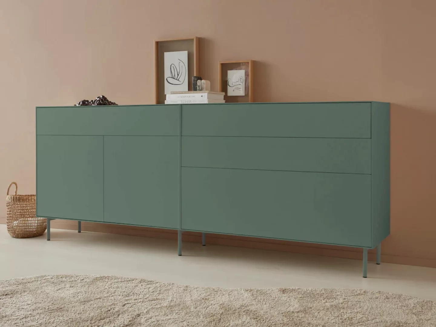 LeGer Home by Lena Gercke Sideboard "Essentials", (2 St.), Breite: 224cm, M günstig online kaufen