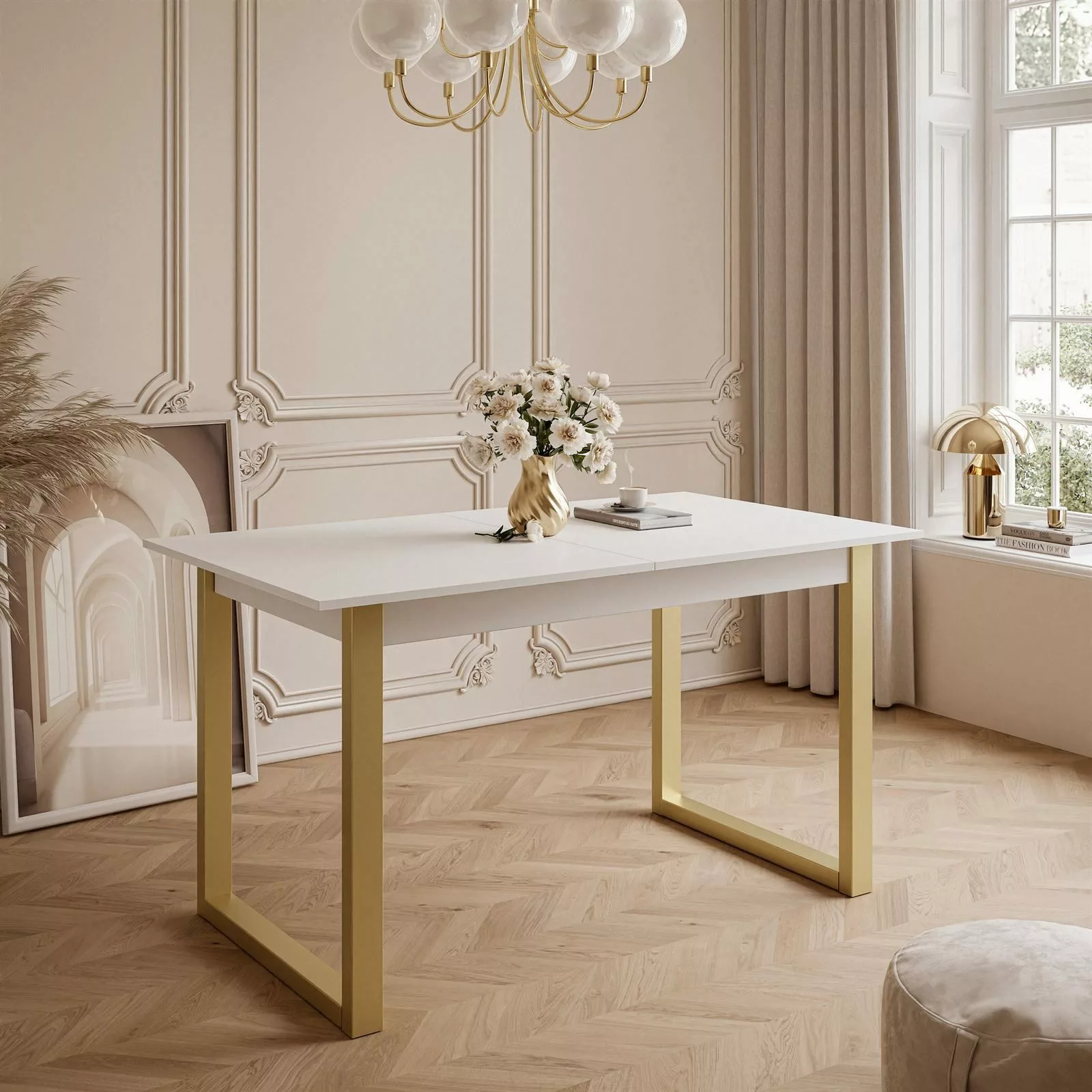 Lookway Esstisch ARTON GOLD II 140 günstig online kaufen