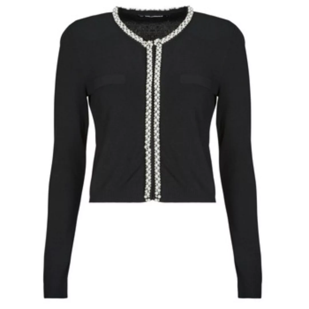 Karl Lagerfeld  Strickjacken CLASSIC PEARL KNIT CARDIGAN günstig online kaufen