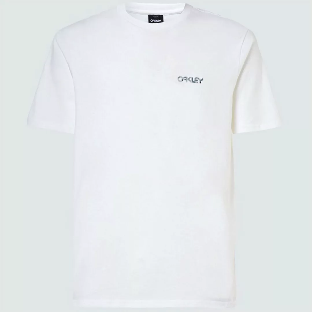 Oakley Apparel Camo Print Kurzärmeliges T-shirt M White / Camo Grey günstig online kaufen