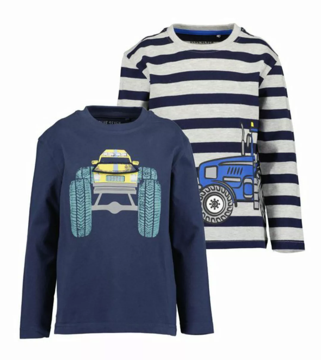 Blue Seven Langarmshirt (2-tlg) günstig online kaufen