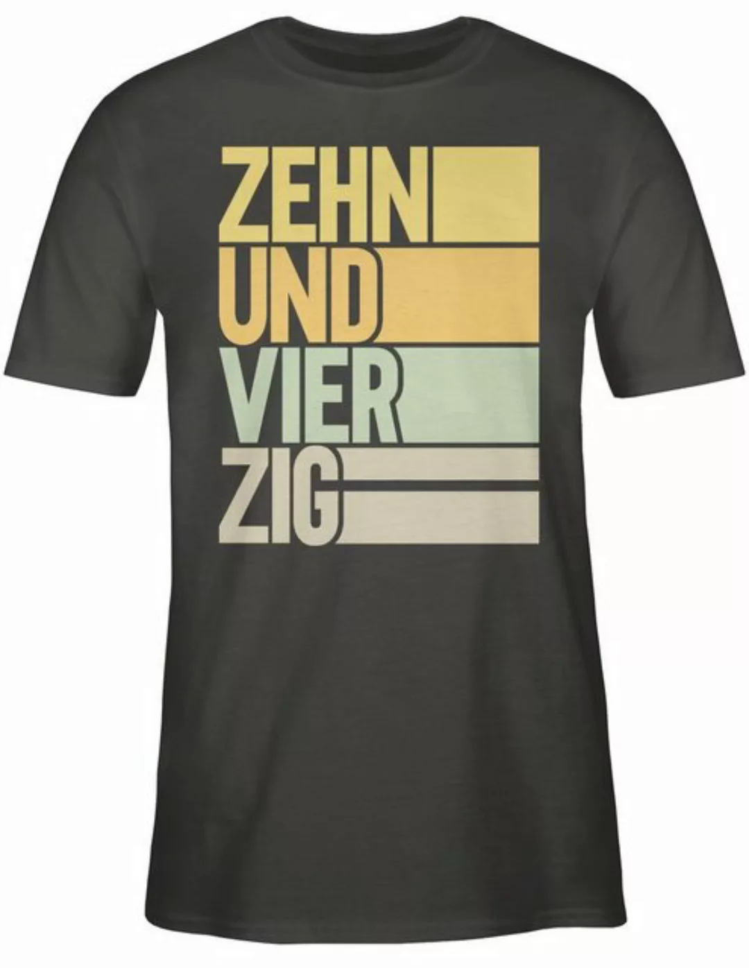 Shirtracer T-Shirt Zehnundvierzig 50. Geburtstag günstig online kaufen