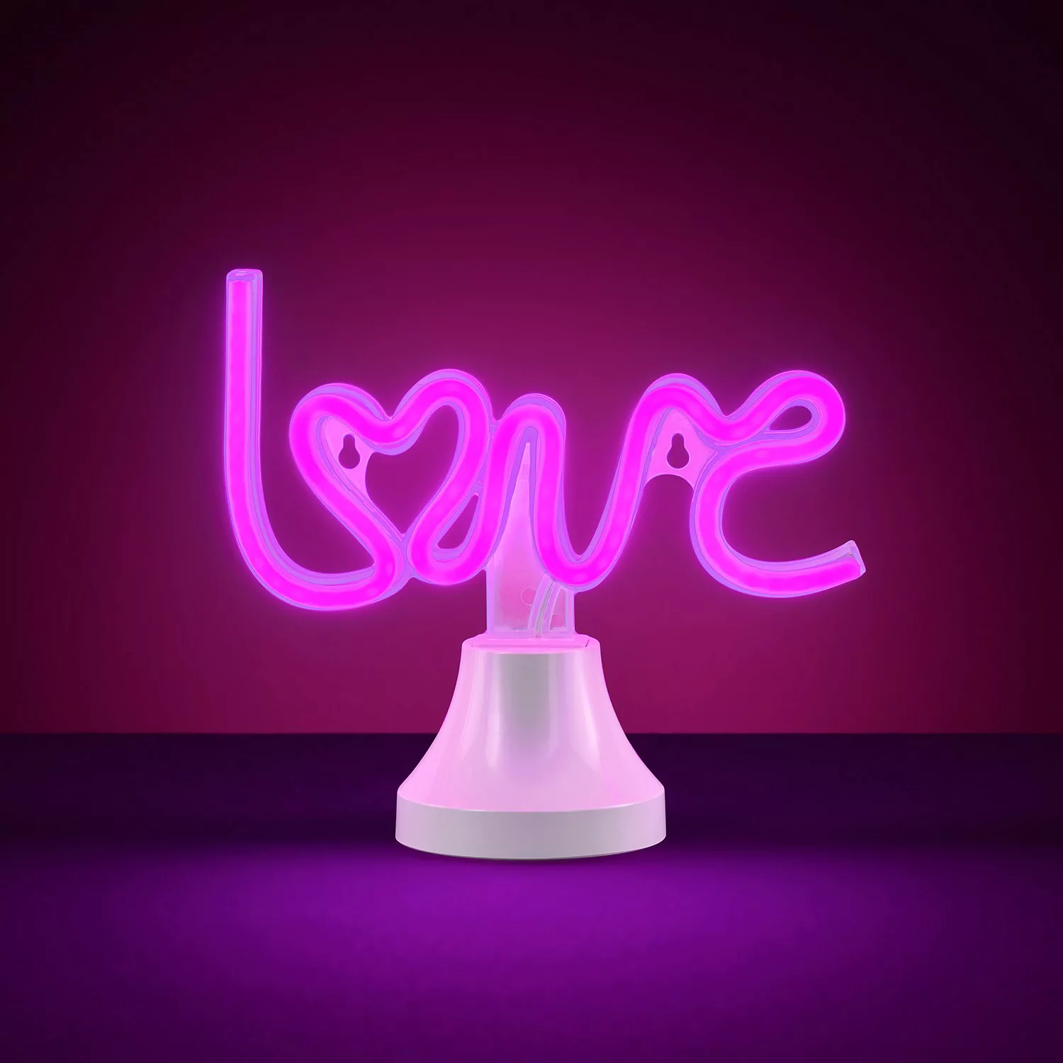 home24 LED-Tischleuchte Love günstig online kaufen
