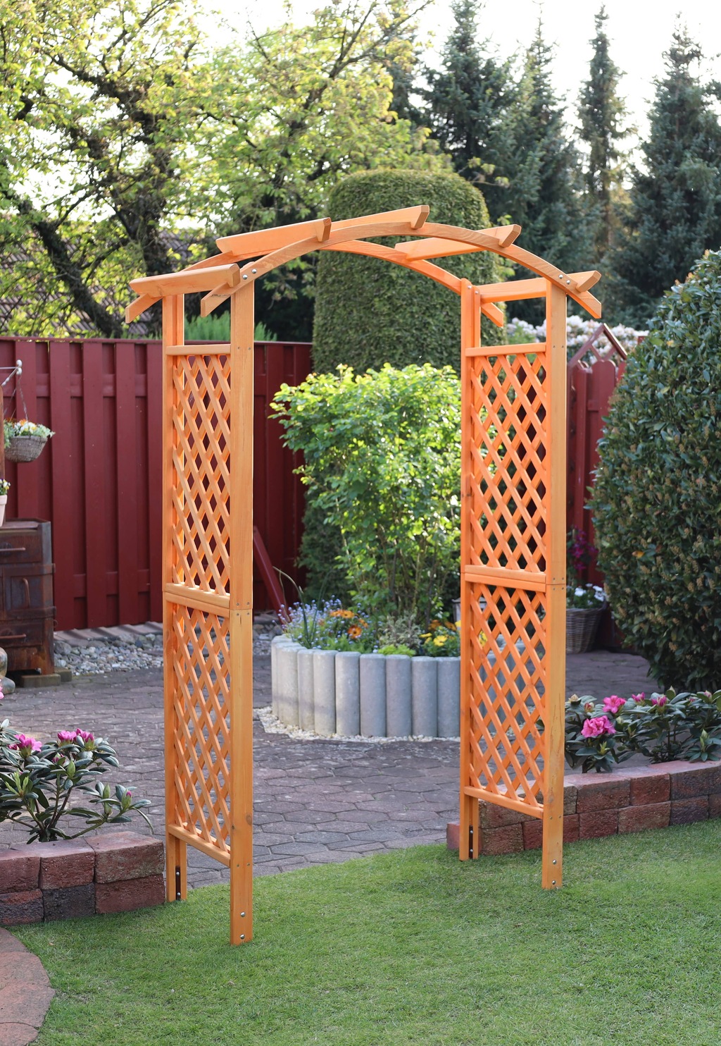 promadino Rosenbogen "Pergola Diana", BxTxH: 132x70x206 cm günstig online kaufen