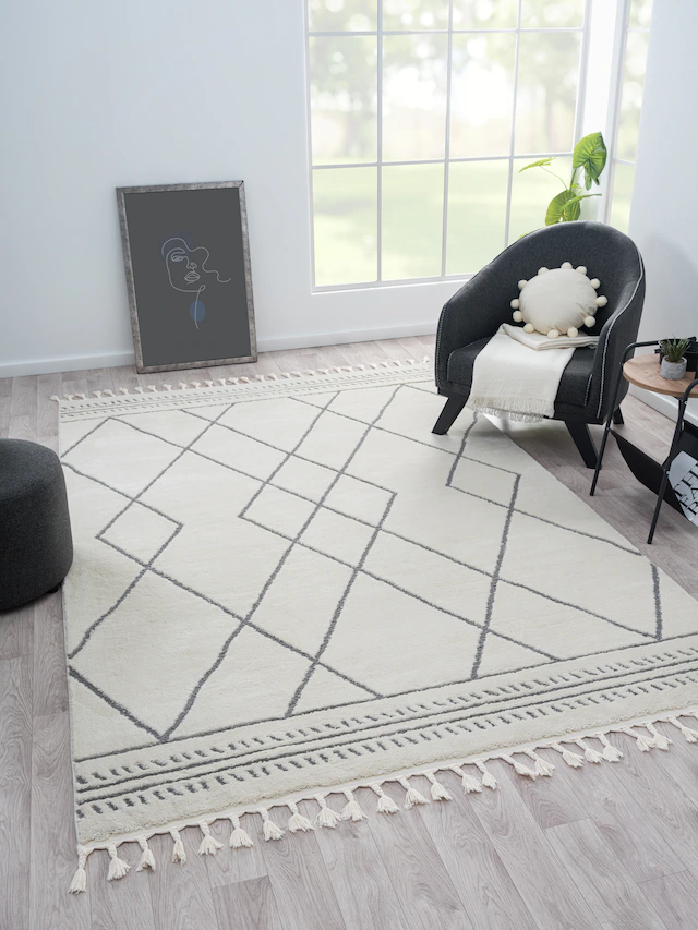 Myflair Möbel & Accessoires Hochflor-Teppich »Moroccan Design, LAGERRÄUMUNG günstig online kaufen