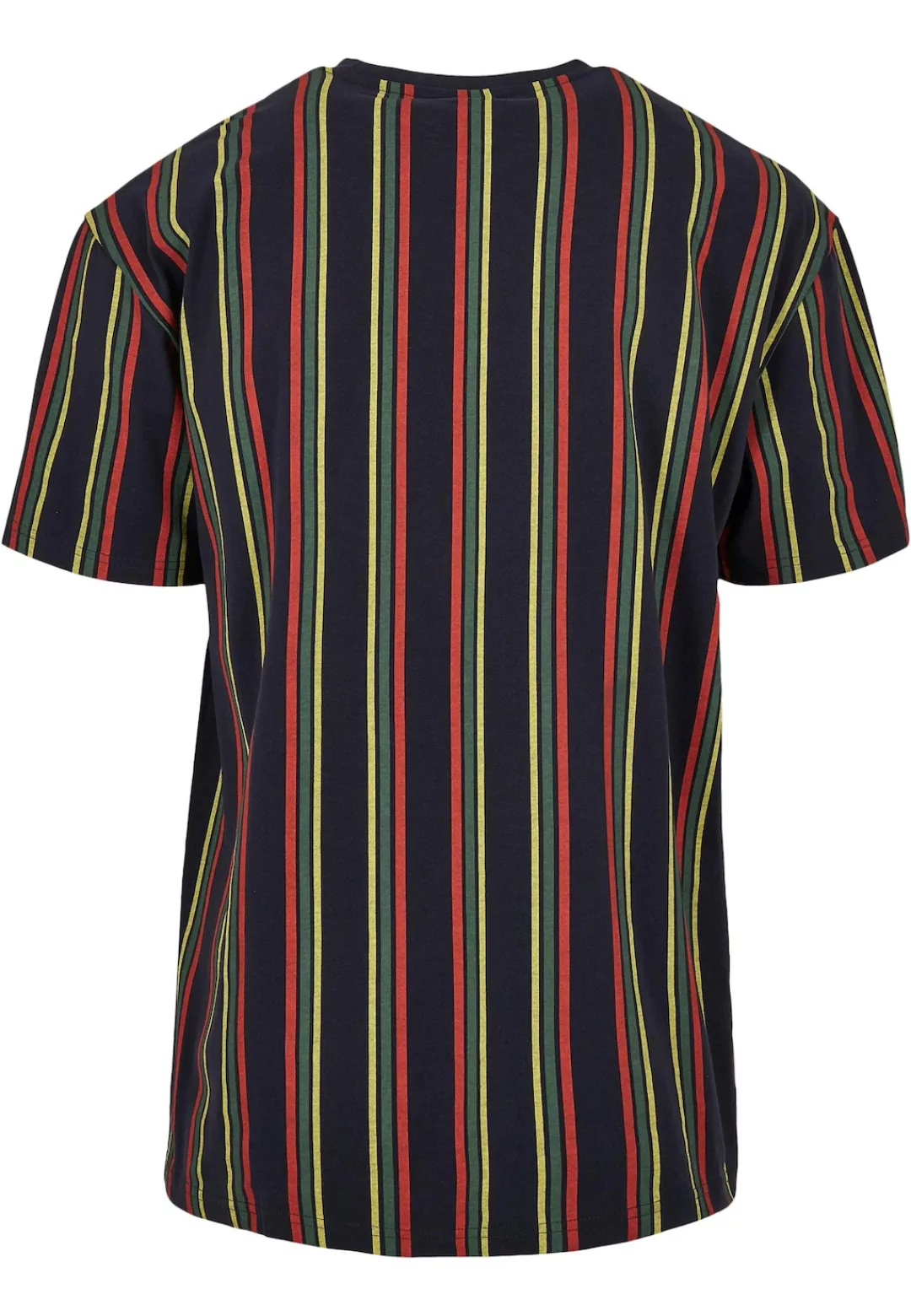 URBAN CLASSICS T-Shirt "Urban Classics Herren Printed Oversized Retro Strip günstig online kaufen