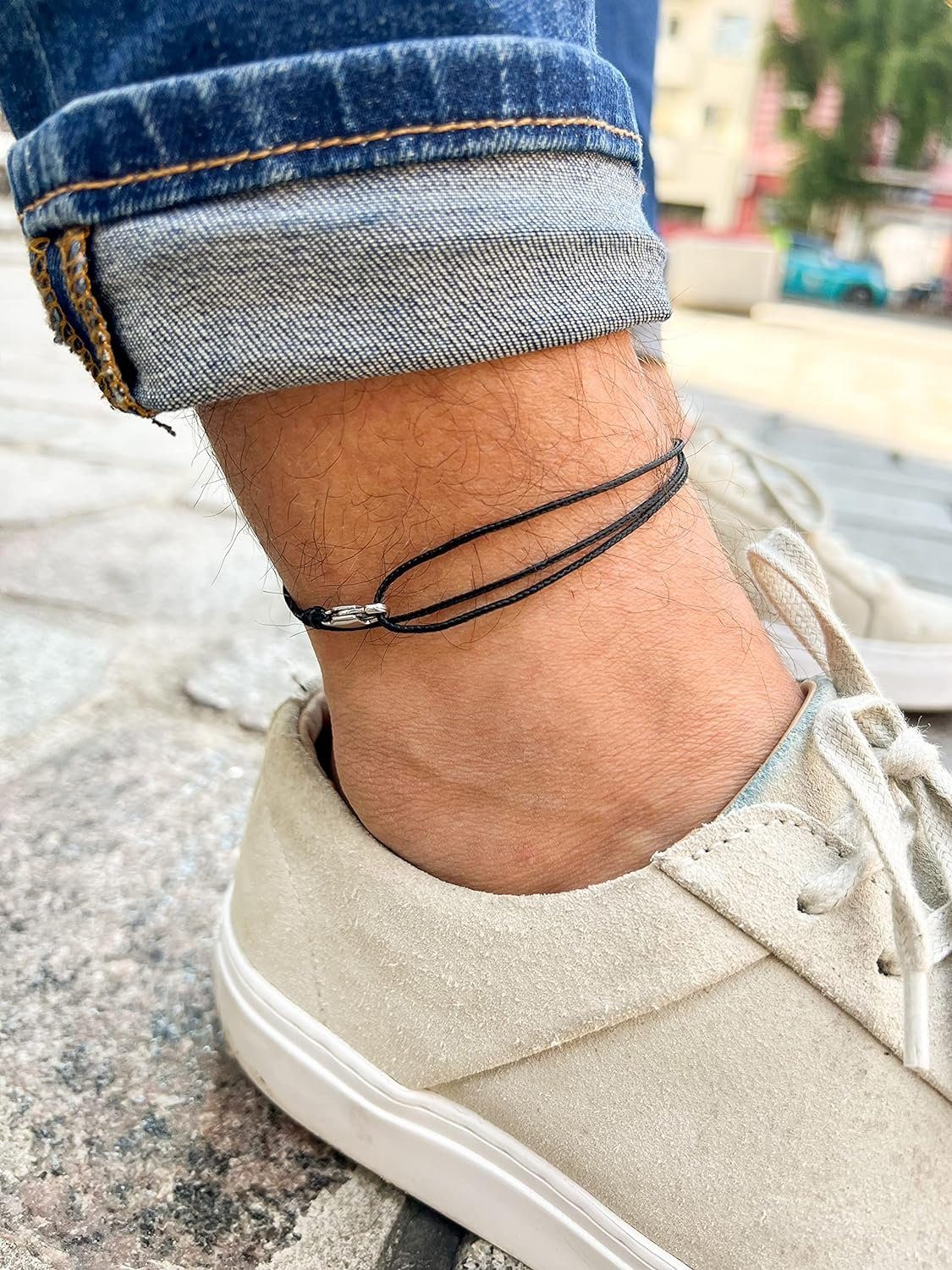 Made by Nami Fußkette Dünnes Wickelfußband günstig online kaufen