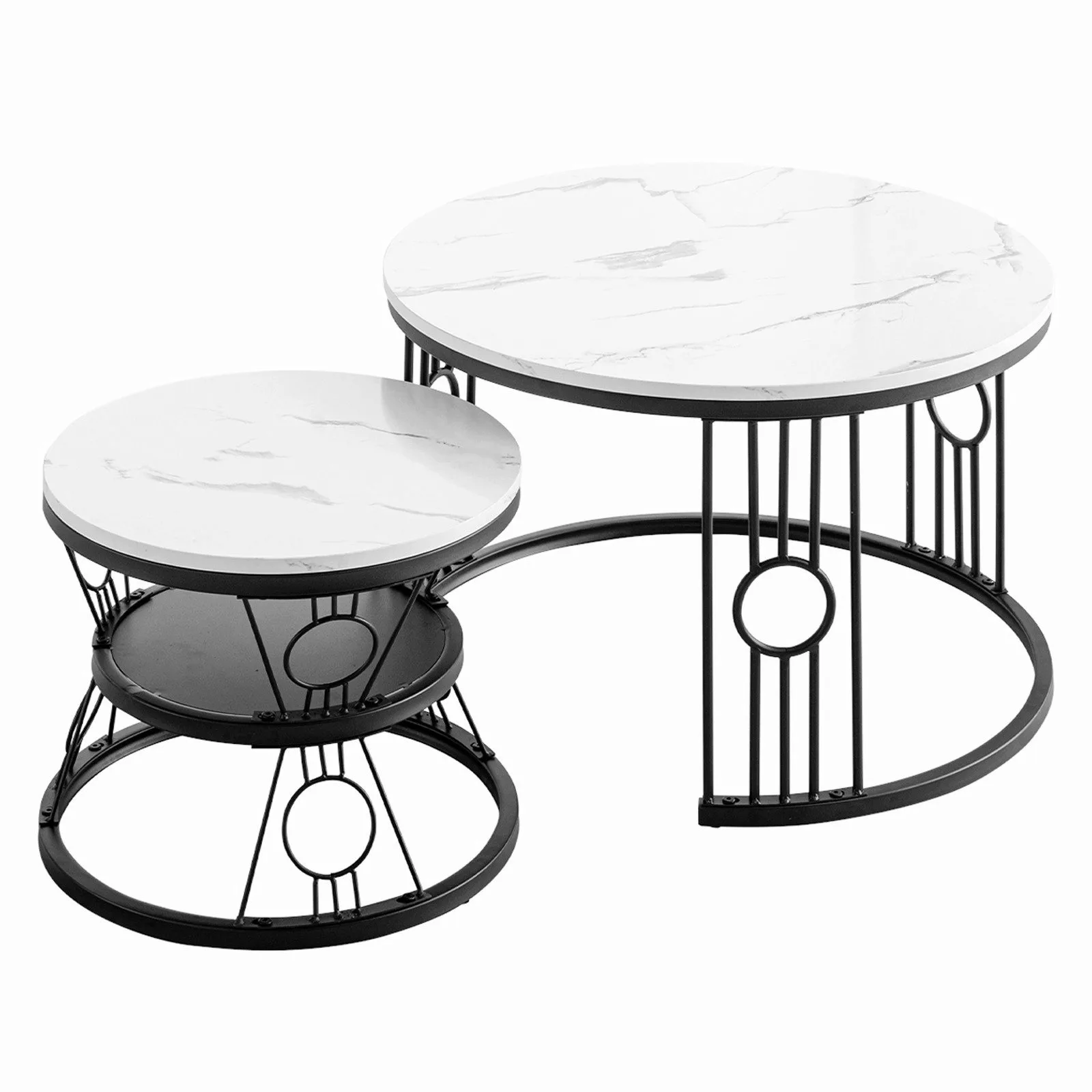 REDOM Couchtisch und 2er Set, Beistelltisch günstig online kaufen