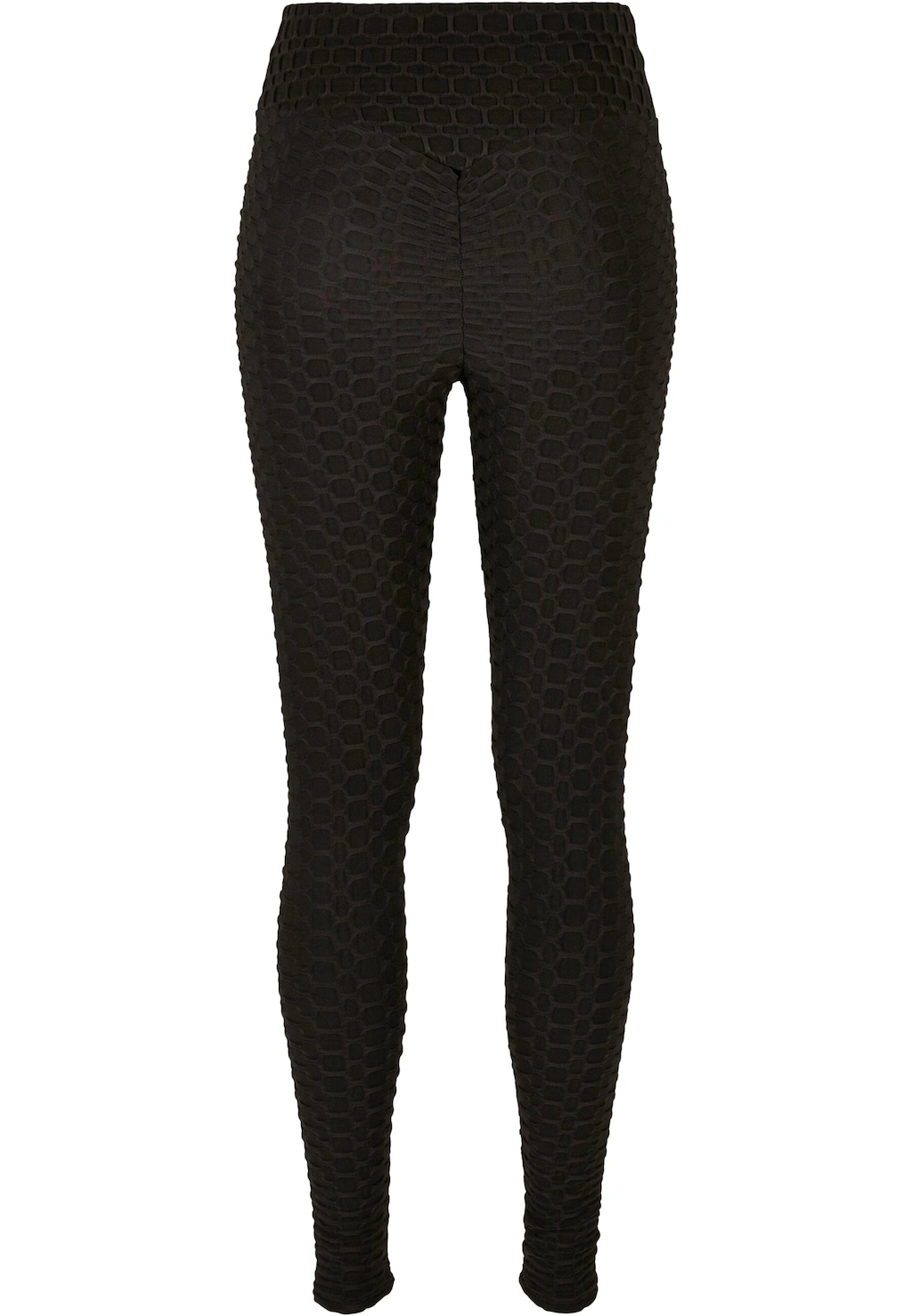 URBAN CLASSICS Leggings "Urban Classics Damen Ladies High Waist Honeycomb L günstig online kaufen