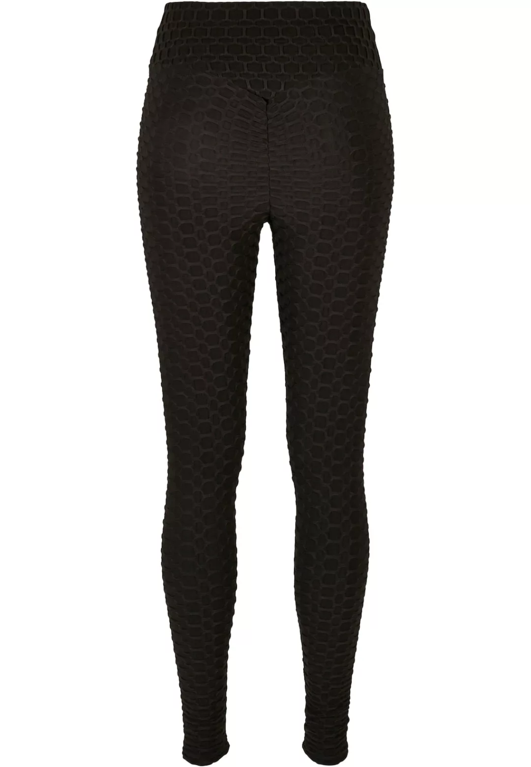 URBAN CLASSICS Leggings "Urban Classics Damen Ladies High Waist Honeycomb L günstig online kaufen