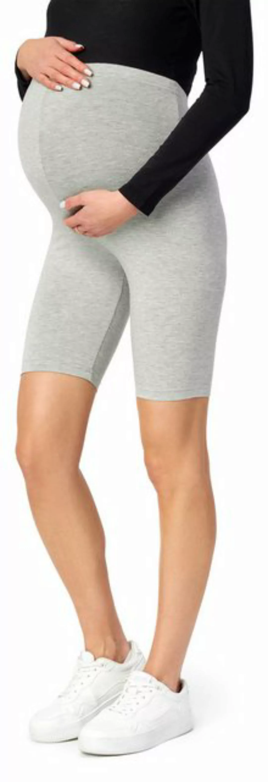 Be Mammy Umstandsleggings Damen Kurze Leggings BE-04 (1-tlg) aus Viskose günstig online kaufen