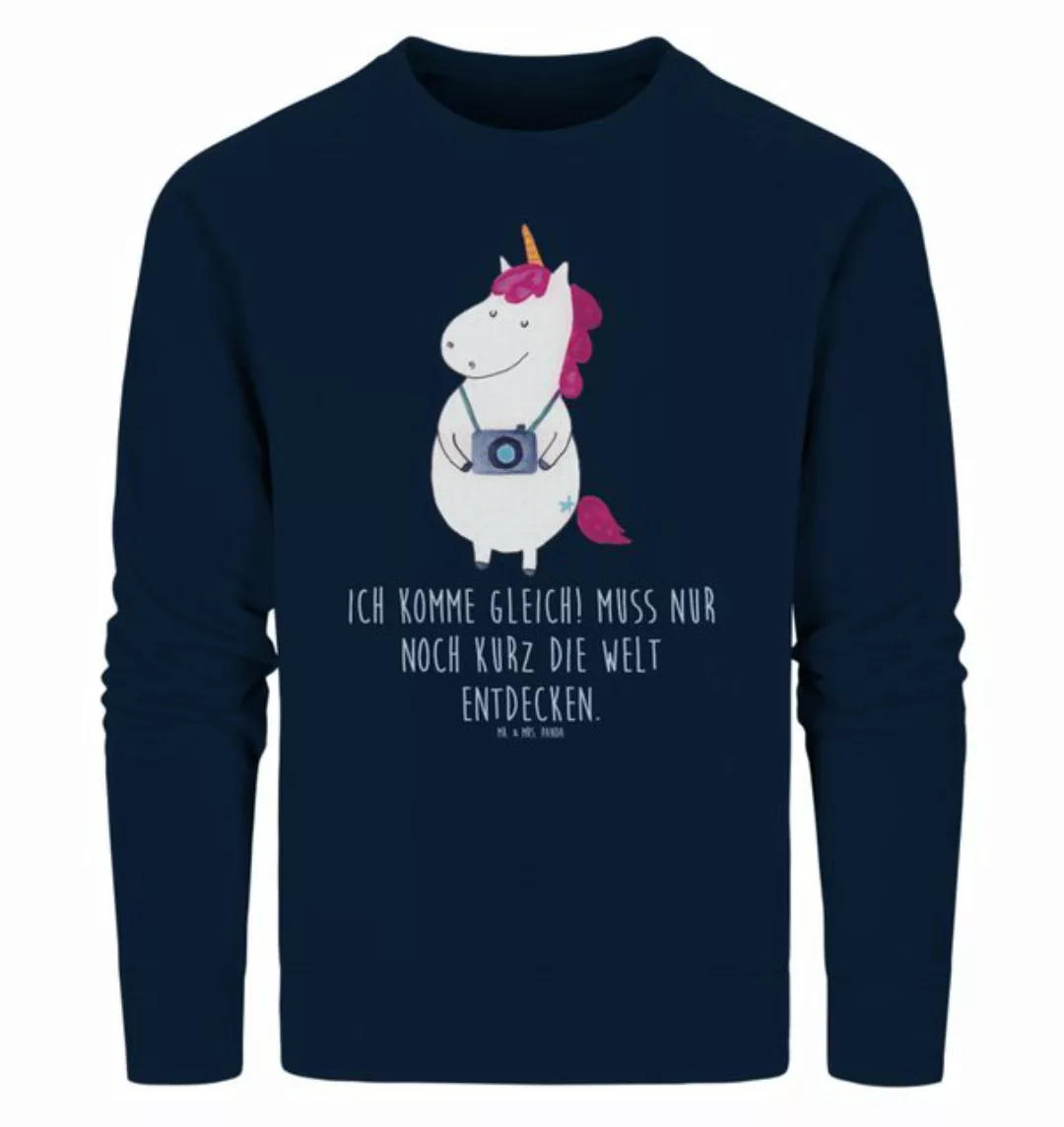 Mr. & Mrs. Panda Longpullover Größe XS Einhorn Fotograf - French Navy - Ges günstig online kaufen