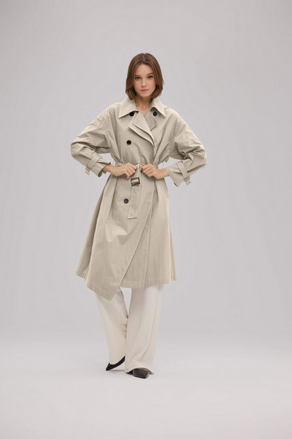 Pride to be Trenchcoat Garbadine Trenchcoat beige günstig online kaufen