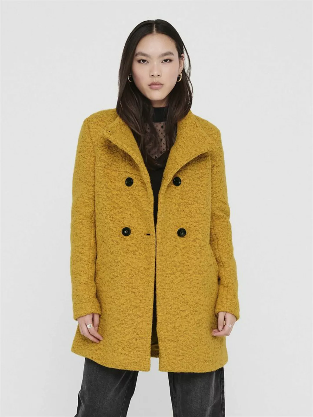 ONLY Langjacke ONLNEWSOPHIA WOOL COAT OTW CC mit Wolle günstig online kaufen