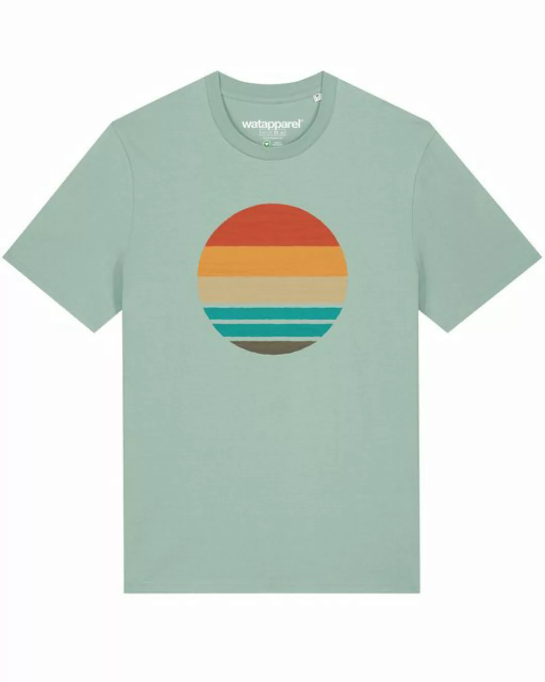 wat? Apparel Print-Shirt Retro Sunset Ocean (1-tlg) günstig online kaufen