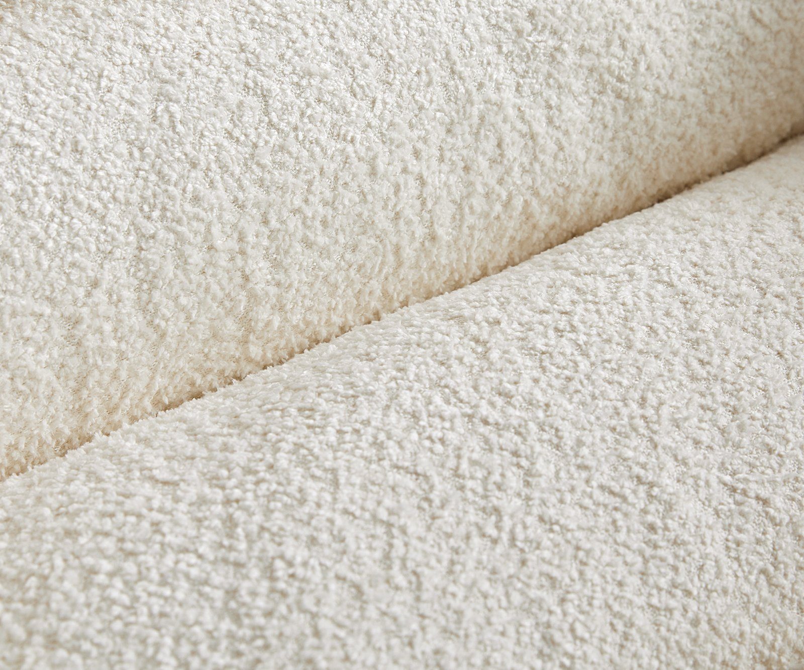 DELIFE Bettgestell Dream-Well, Bouclé Creme-Weiß 200x200 günstig online kaufen