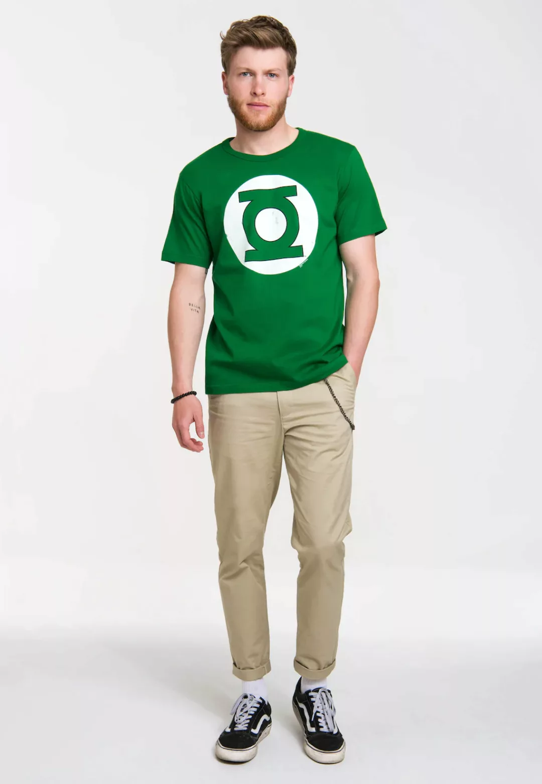 LOGOSHIRT T-Shirt "Green Lantern Logo - DC - My Power", mit coolem Print günstig online kaufen