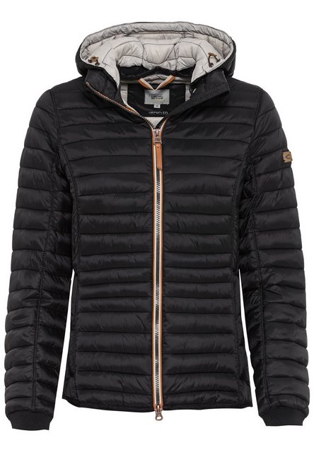 camel active Langmantel Steppjacke Schwarz günstig online kaufen