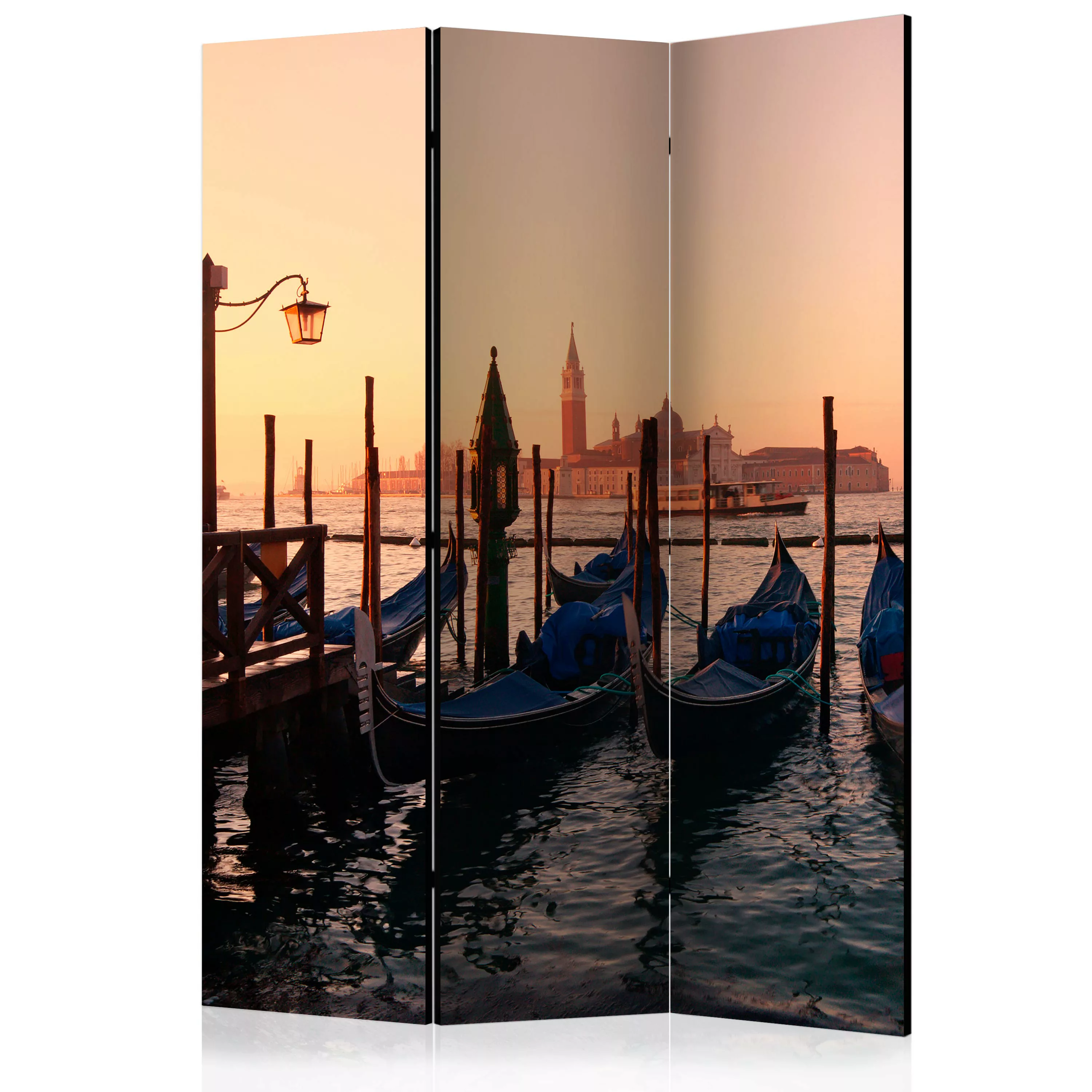 3-teiliges Paravent - Gondola Into The Unknown [room Dividers] günstig online kaufen