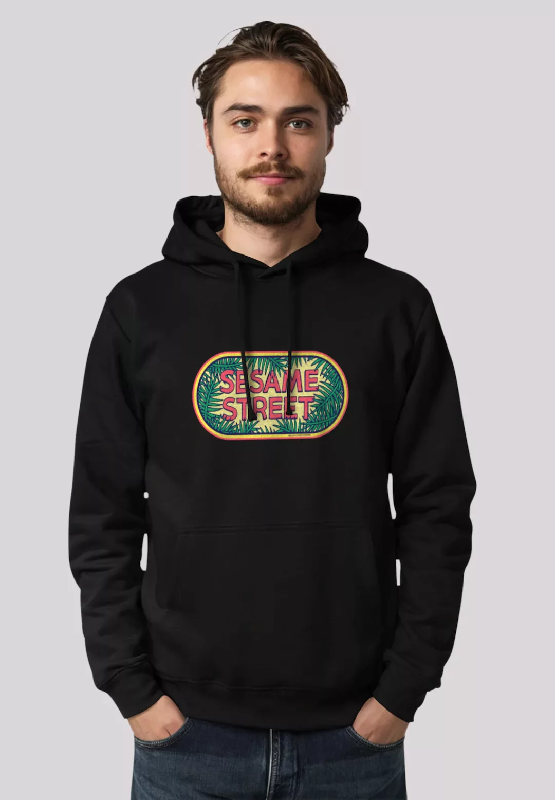 F4NT4STIC Kapuzenpullover "Sesamstraße Jungle Logo", Premium Qualität,Nosta günstig online kaufen