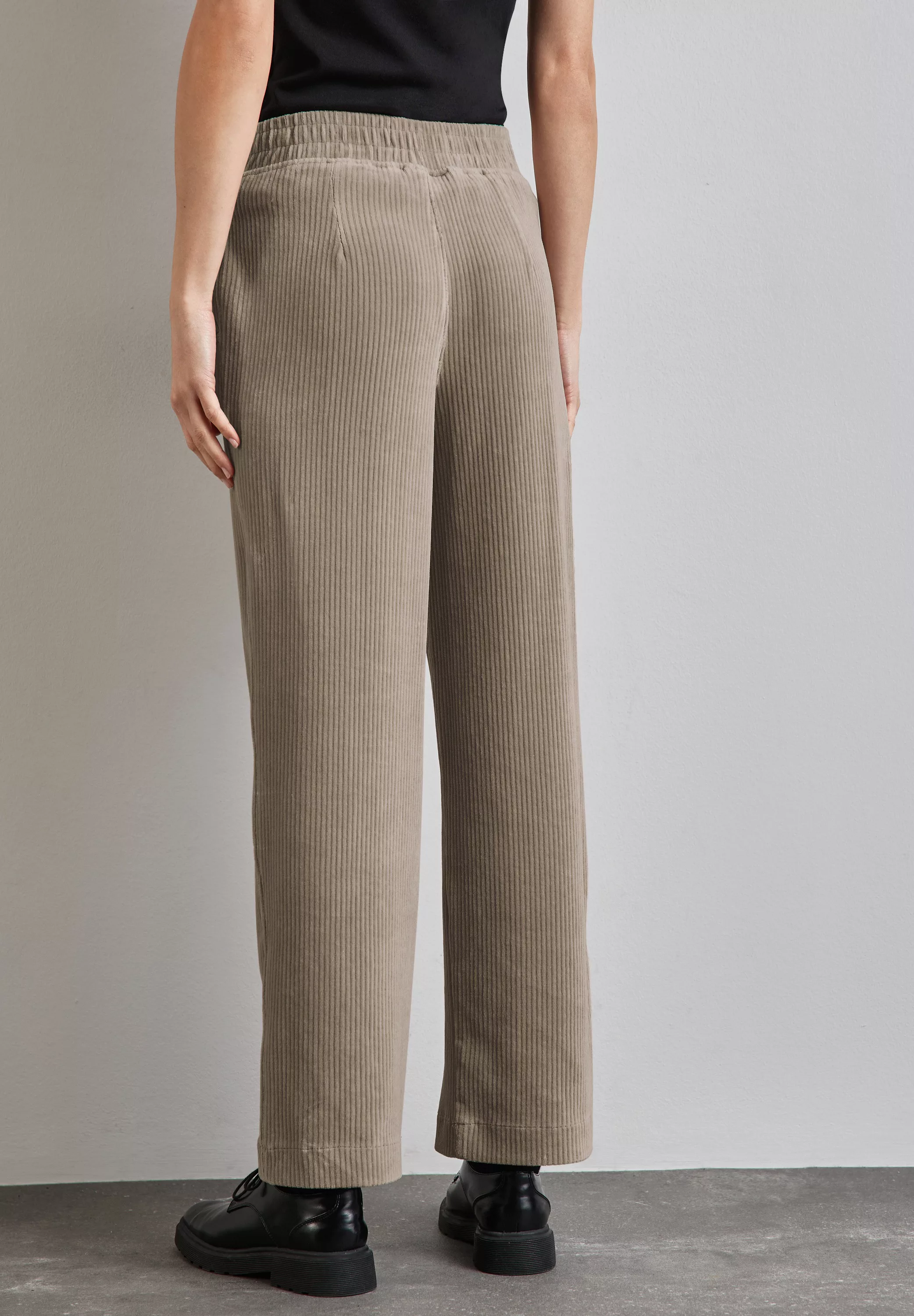 STREET ONE Cordhose, High Waist günstig online kaufen