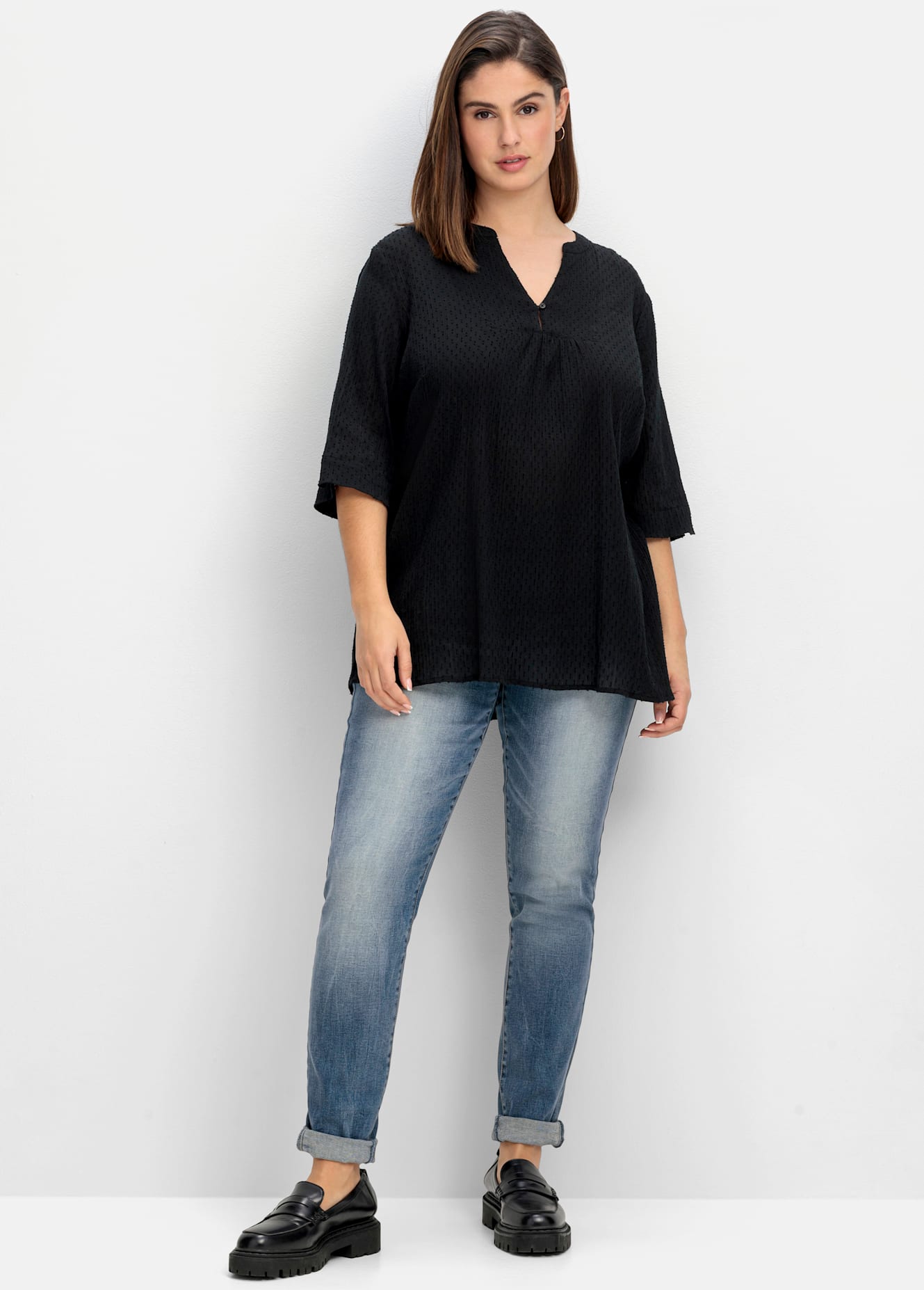 Sheego Schlupfbluse günstig online kaufen
