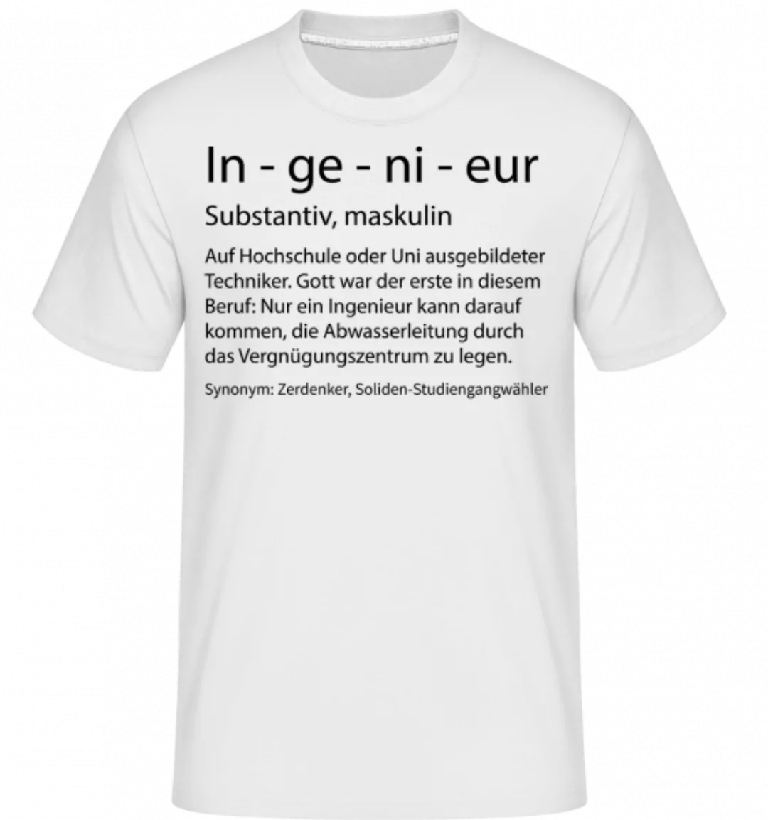 Ingenieur Quatsch Duden · Shirtinator Männer T-Shirt günstig online kaufen