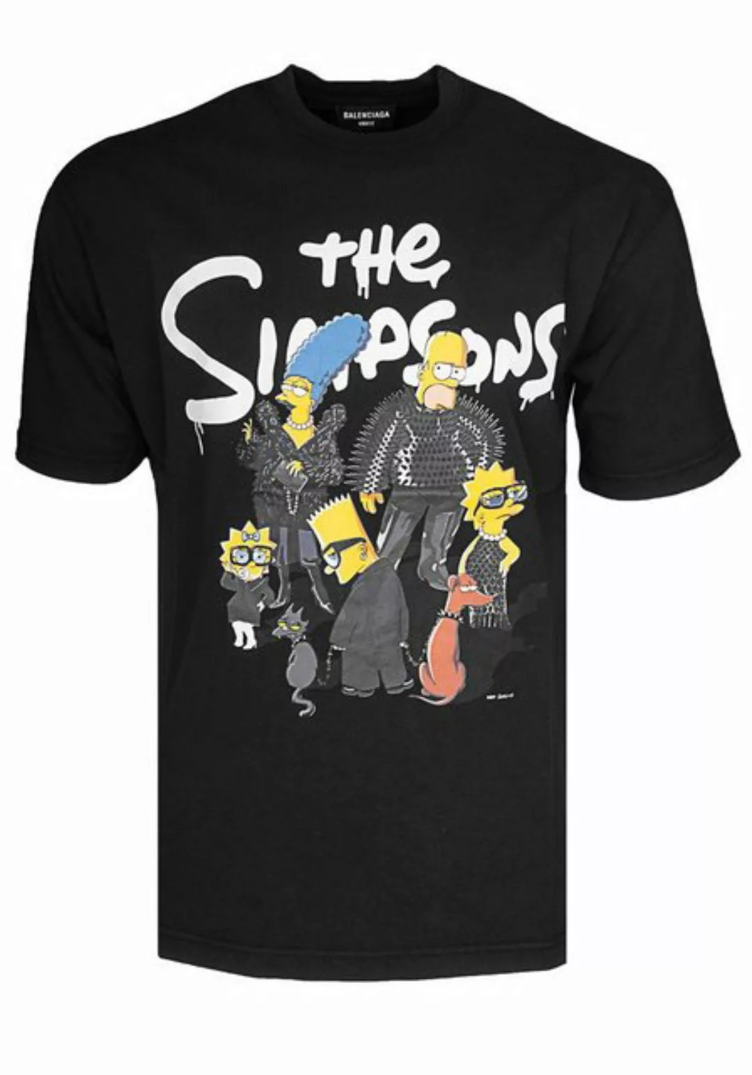 Balenciaga T-Shirt Balenciaga Herren T-Shirt The Simpsons Shirt günstig online kaufen