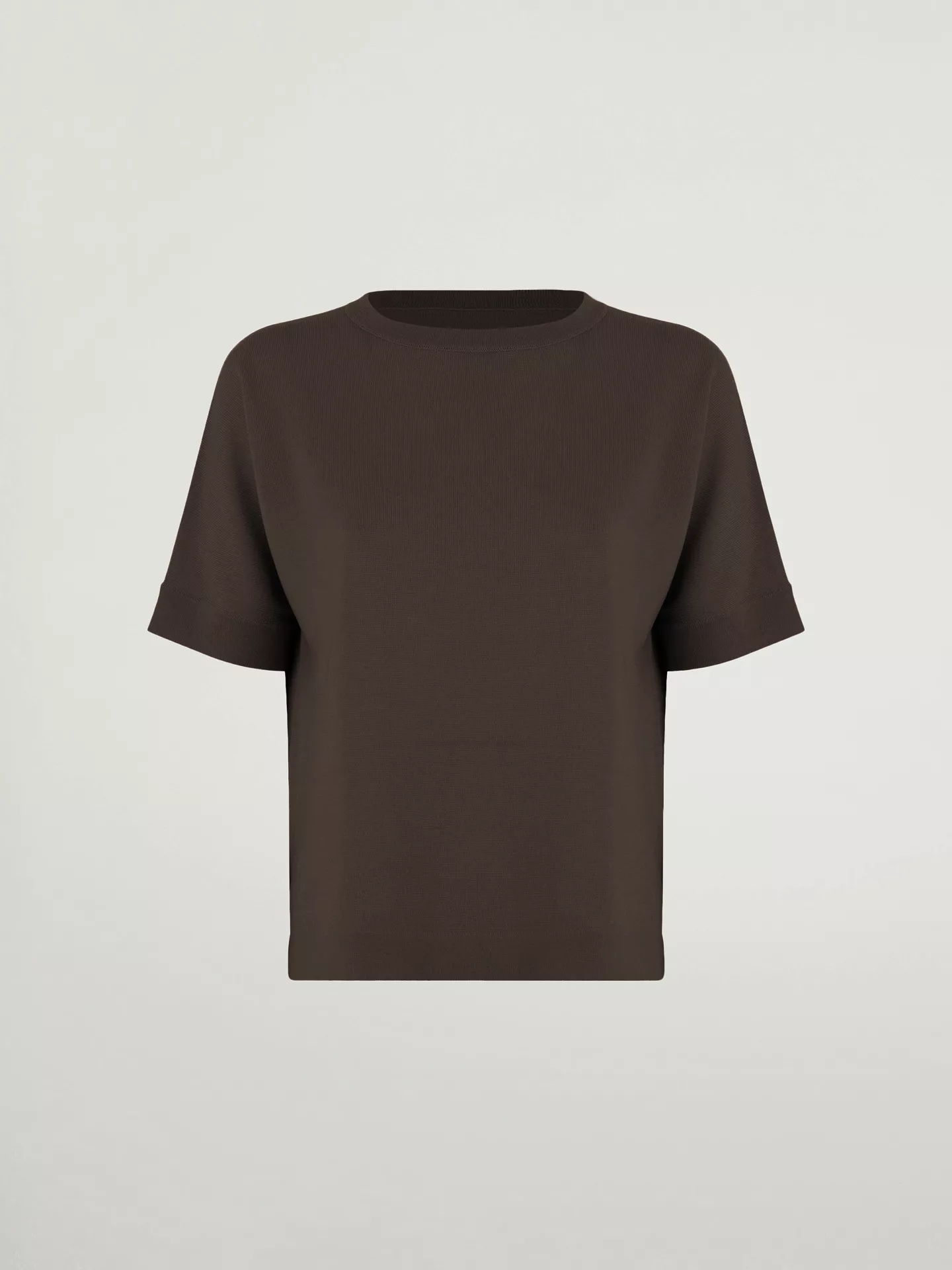 Wolford - Merino Blend Top Short Sleeves, Frau, umber, Größe: S günstig online kaufen