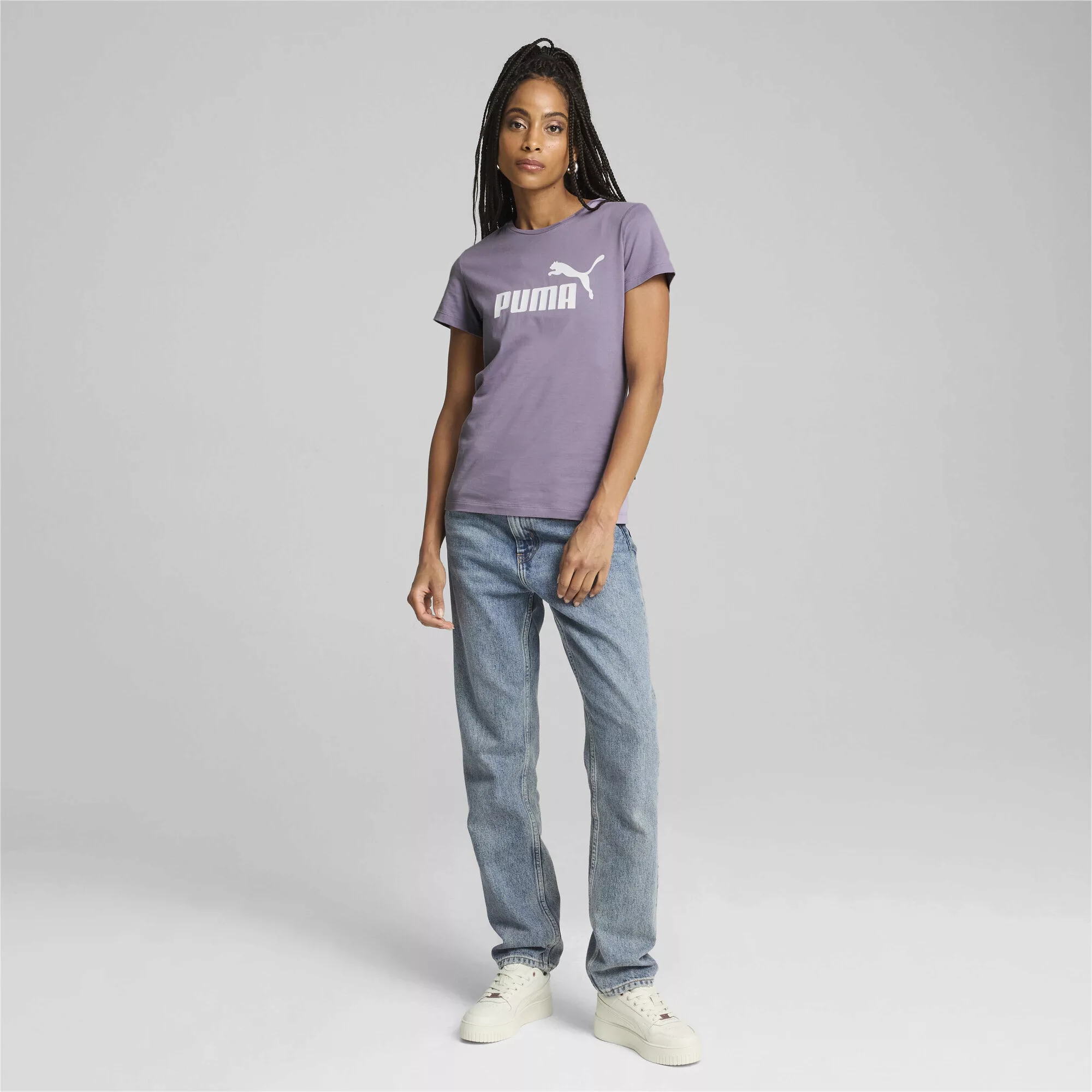 PUMA T-Shirt "Essentials Logo T-Shirt Damen" günstig online kaufen