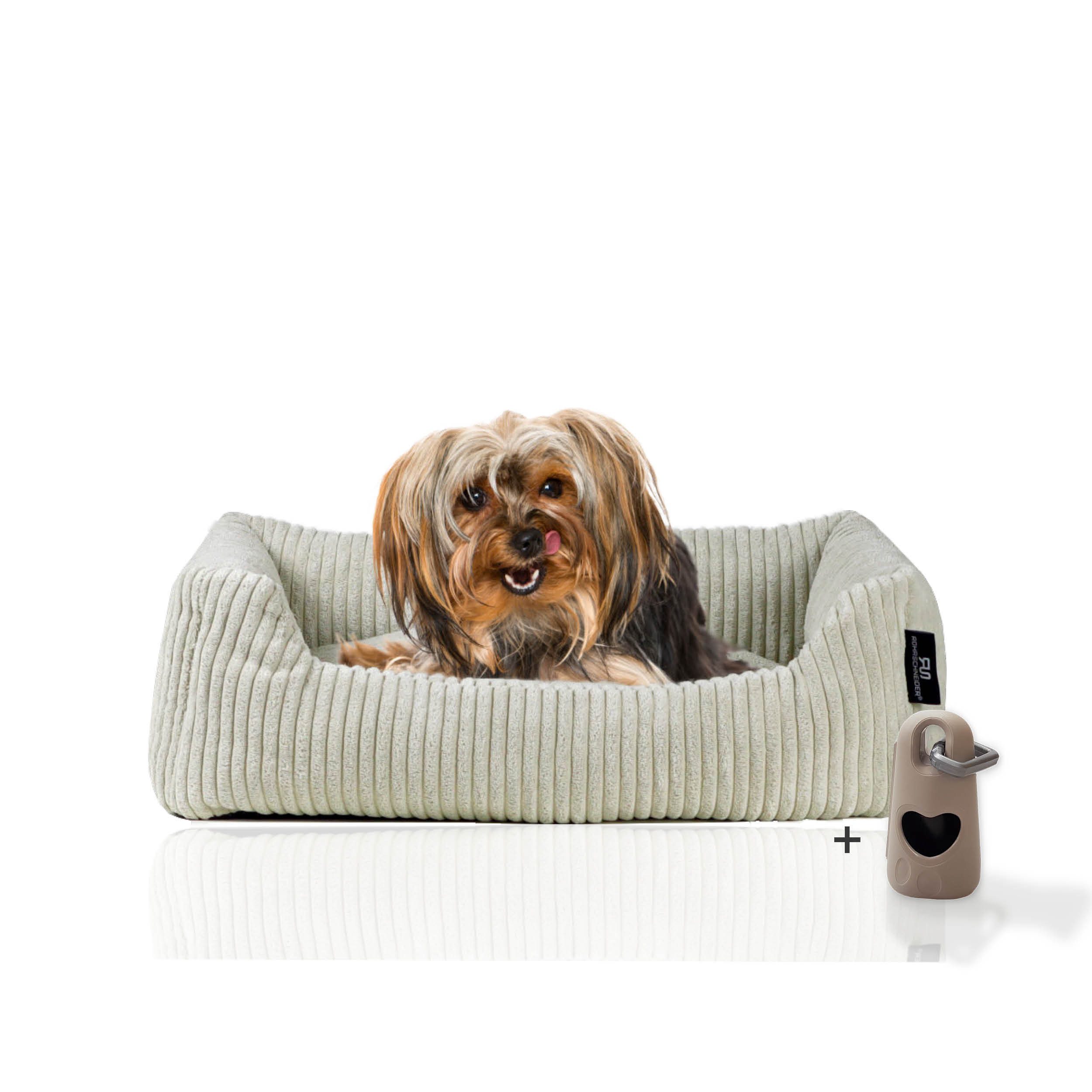 Rohrschneider Tierbett Hundebett Hundekorb Cordstoff, inkl. günstig online kaufen