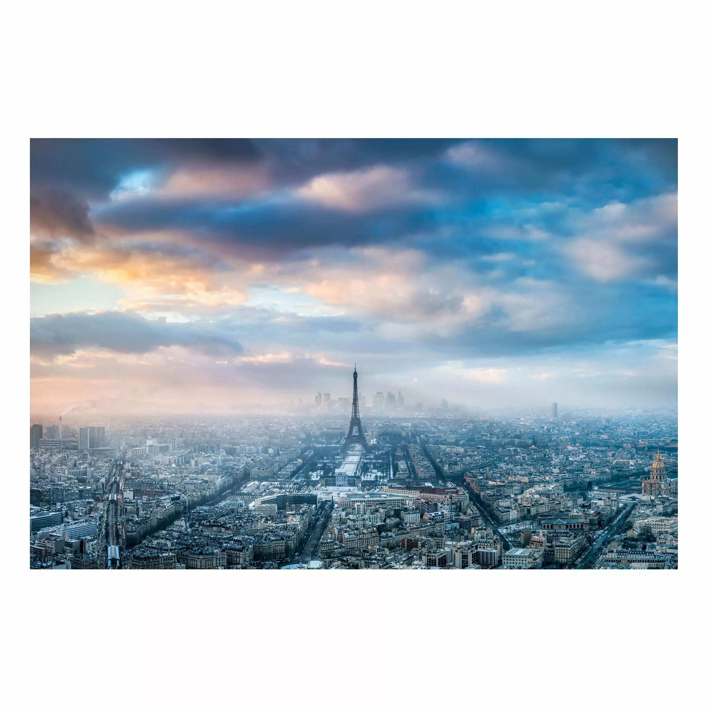Magnettafel Winter in Paris günstig online kaufen