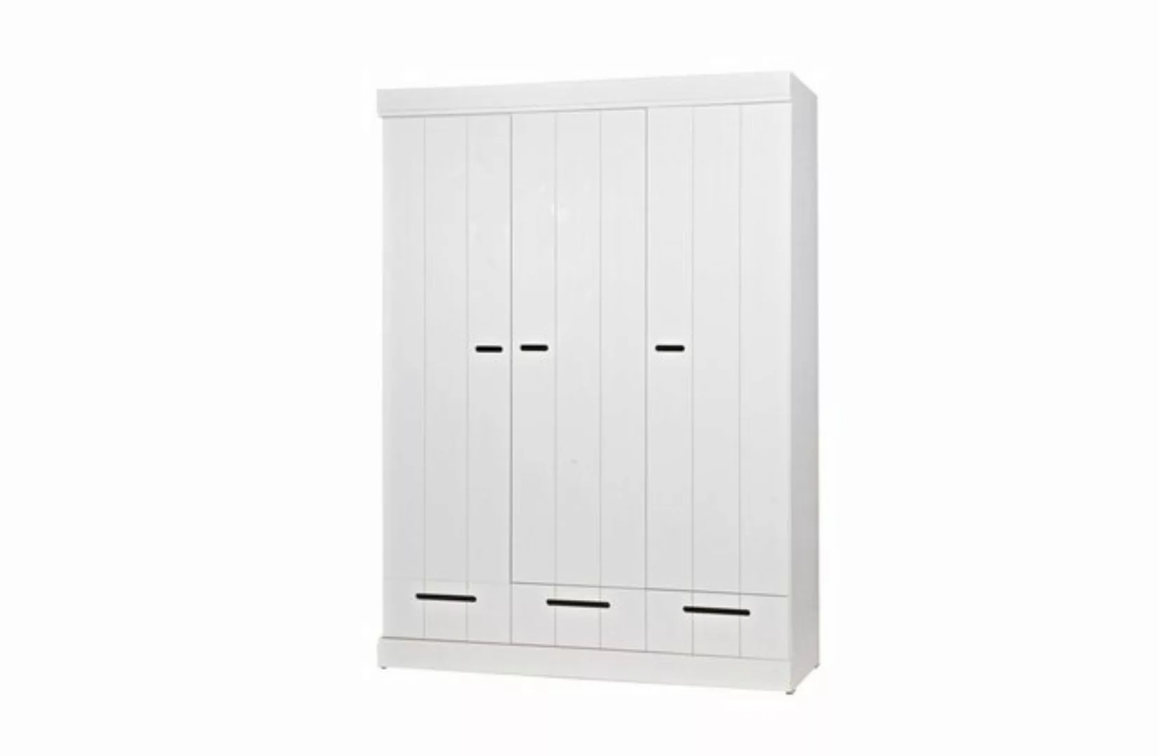 WOOOD Garderobenschrank "Connect", B 140 cm x H 195 cm, Kiefer massiv günstig online kaufen