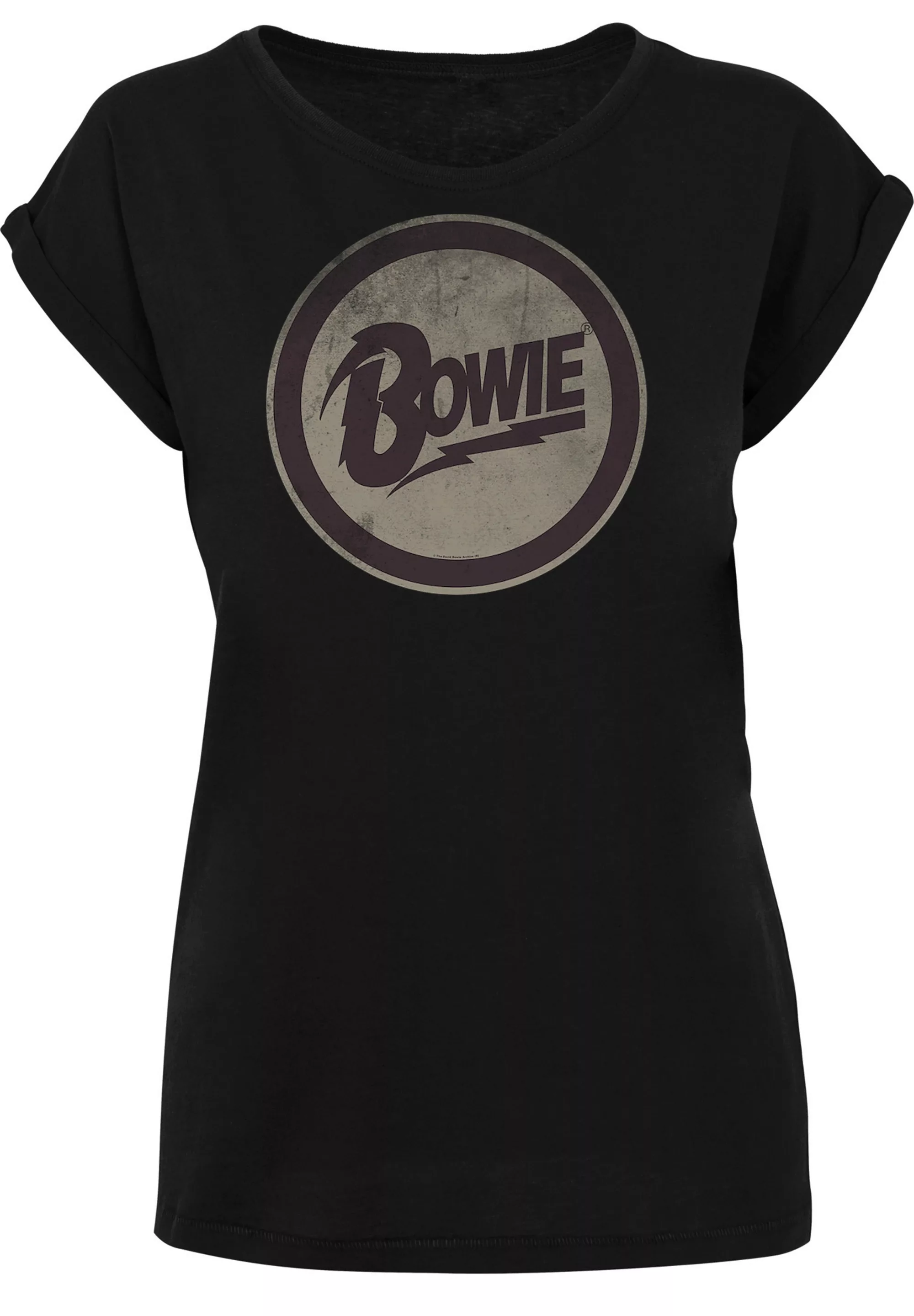 F4NT4STIC T-Shirt "David Bowie Logo" günstig online kaufen