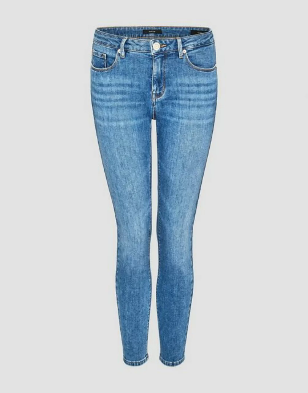 OPUS Skinny-fit-Jeans Elma mid blue Normal Baumwolle günstig online kaufen