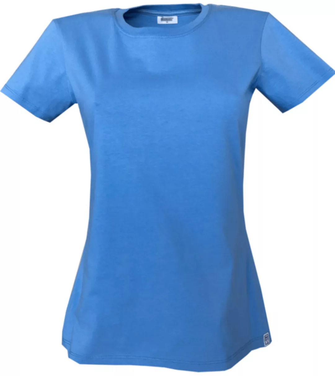 Damen T-shirt Gots Und Grüner Knopf Zertifiziert/ Uni günstig online kaufen
