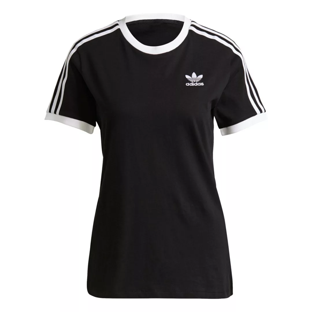 Adidas Originals 3 Stripes Kurzarm T-shirt 48 Black günstig online kaufen